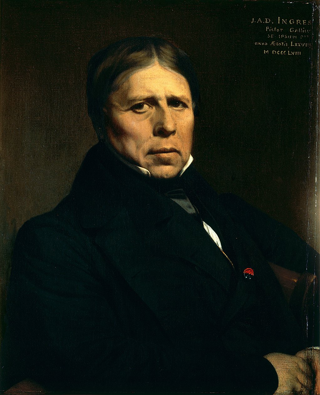 Autoritratto da Jean Auguste Dominique Ingres
