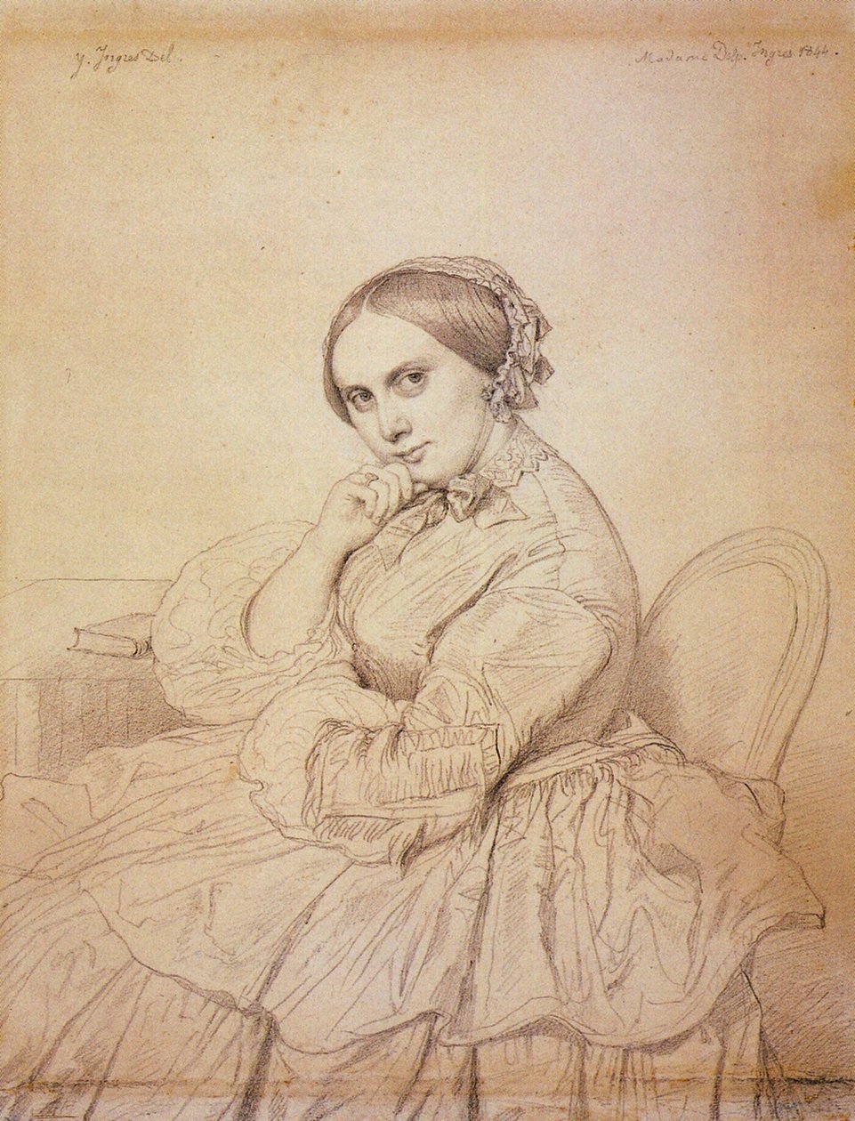 Ritratto di Delphine Ramel da Jean Auguste Dominique Ingres