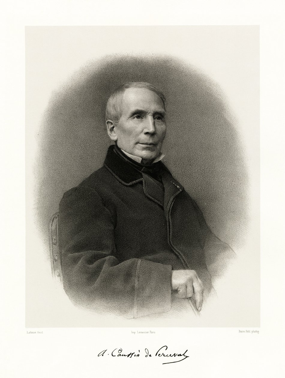 Armand Pierre Caussin de Perceval da Jean Baptiste Adolphe Lafosse