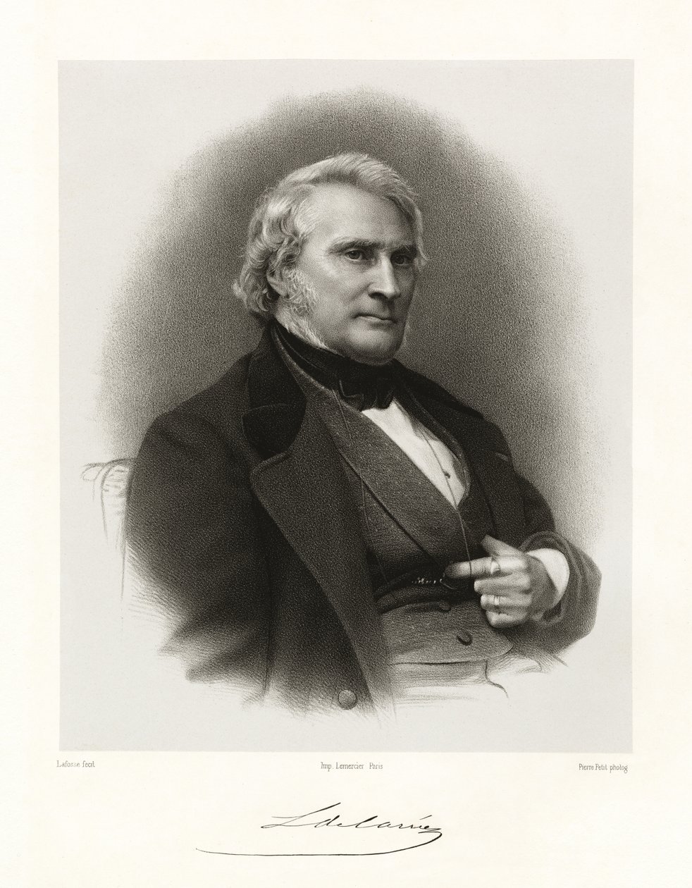 le comte Louis Marie de Carné-Marcein da Jean Baptiste Adolphe Lafosse