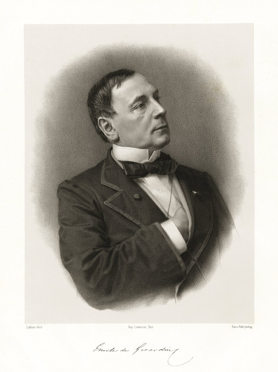 Émile de Girardin da Jean Baptiste Adolphe Lafosse