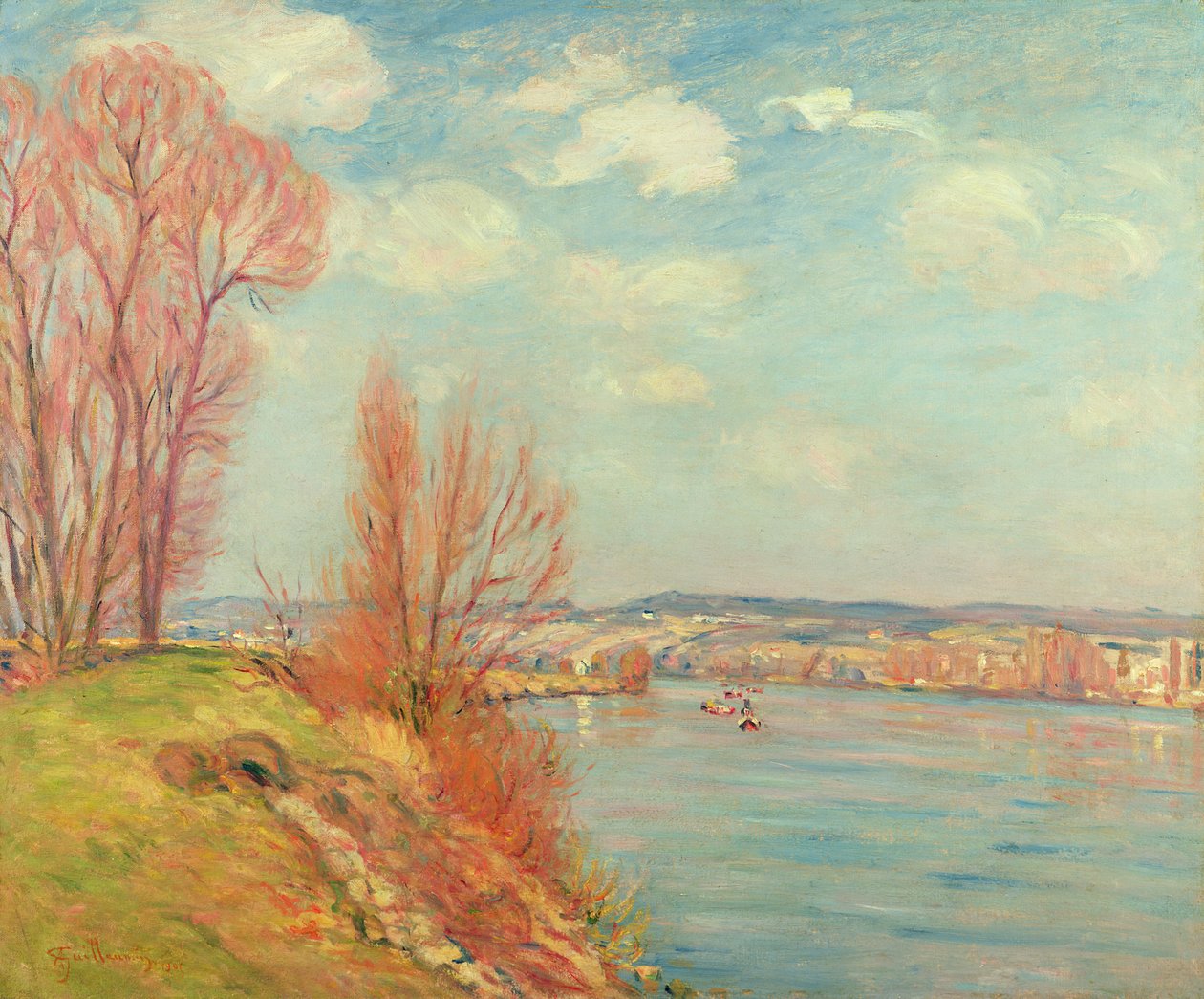 La baia e il fiume, 1901 da Jean Baptiste Armand Guillaumin