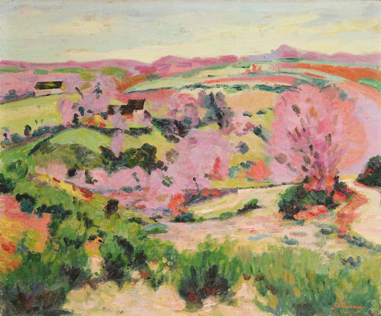 Valle della Sedelle, 1916 da Jean Baptiste Armand Guillaumin