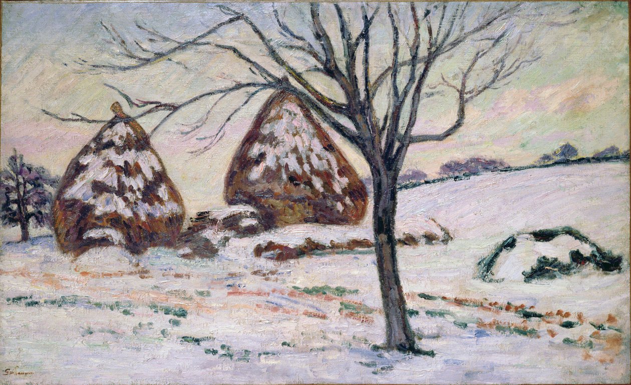 Luce invernale da Jean Baptiste Armand Guillaumin
