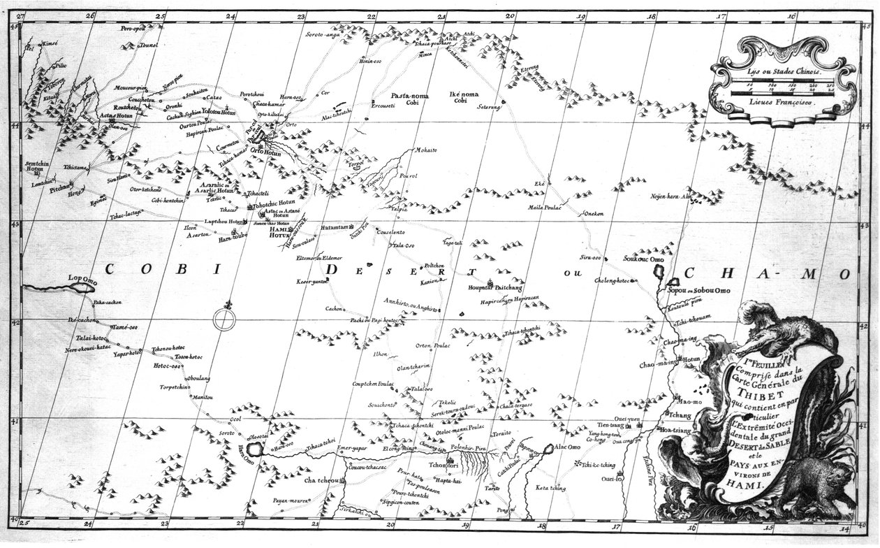 Nuovo atlante della Cina, della Tartaria cinese e del Tibet, L