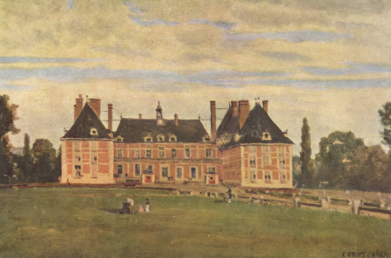 Castello di Rosny da Jean Baptiste Camille Corot