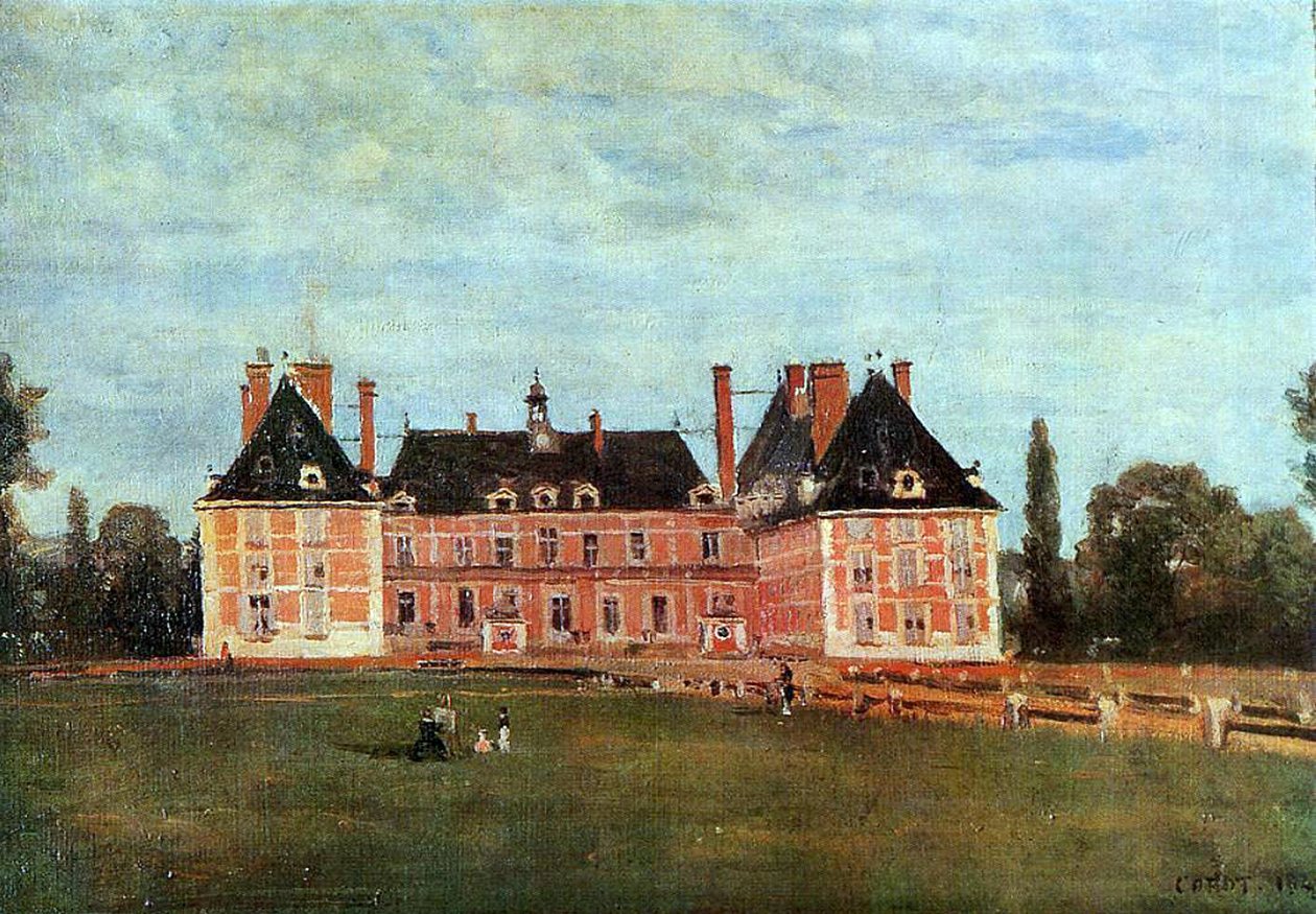 Château de Rosny, 1840 da Jean Baptiste Camille Corot
