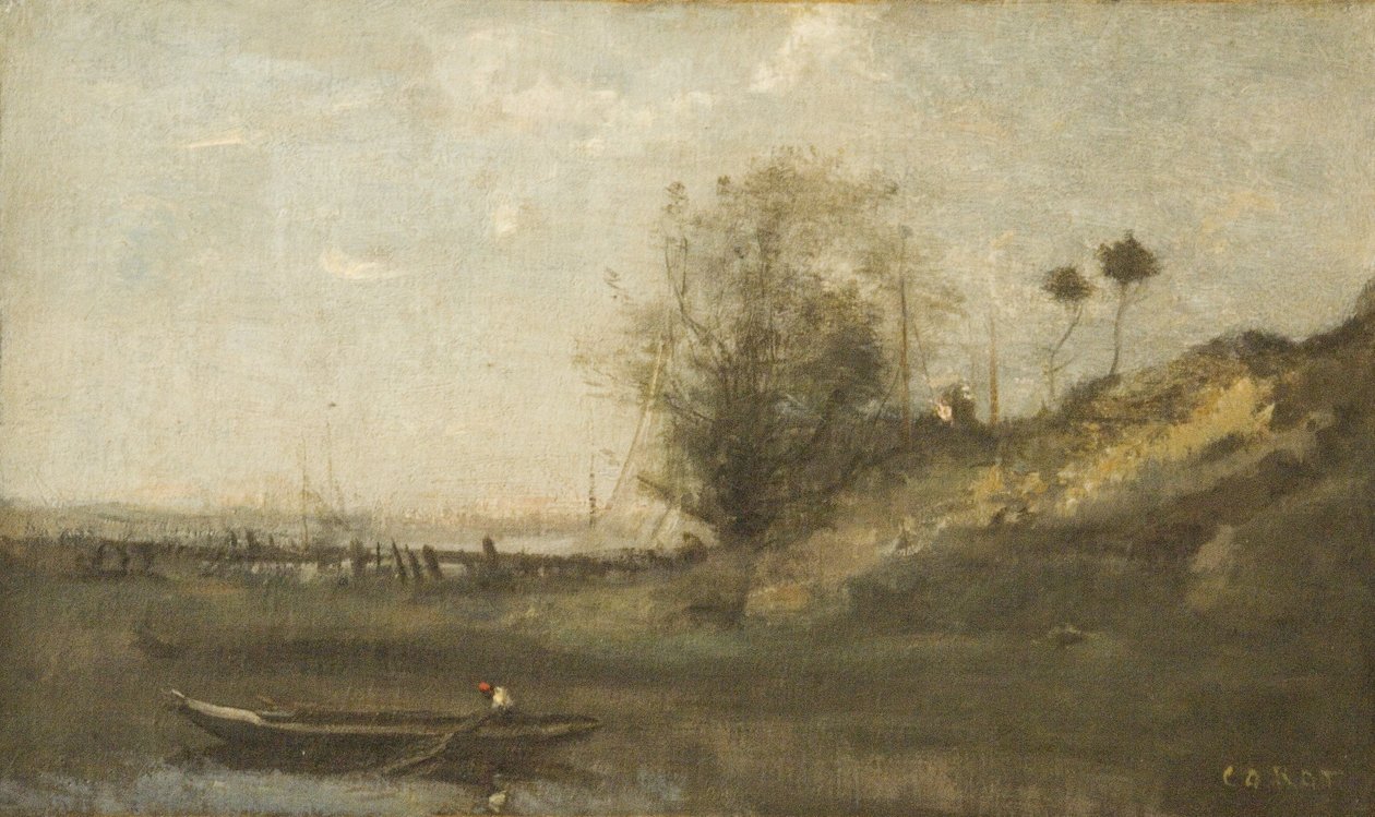 Estacade Normande da Jean Baptiste Camille Corot