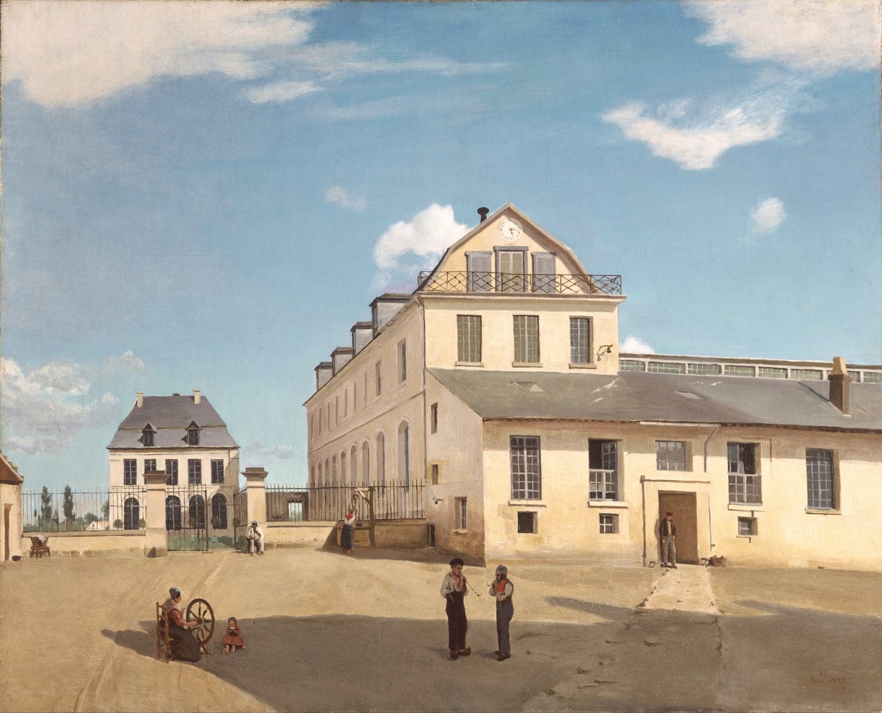 Casa e Fabbrica di Monsieur Henry da Jean Baptiste Camille Corot