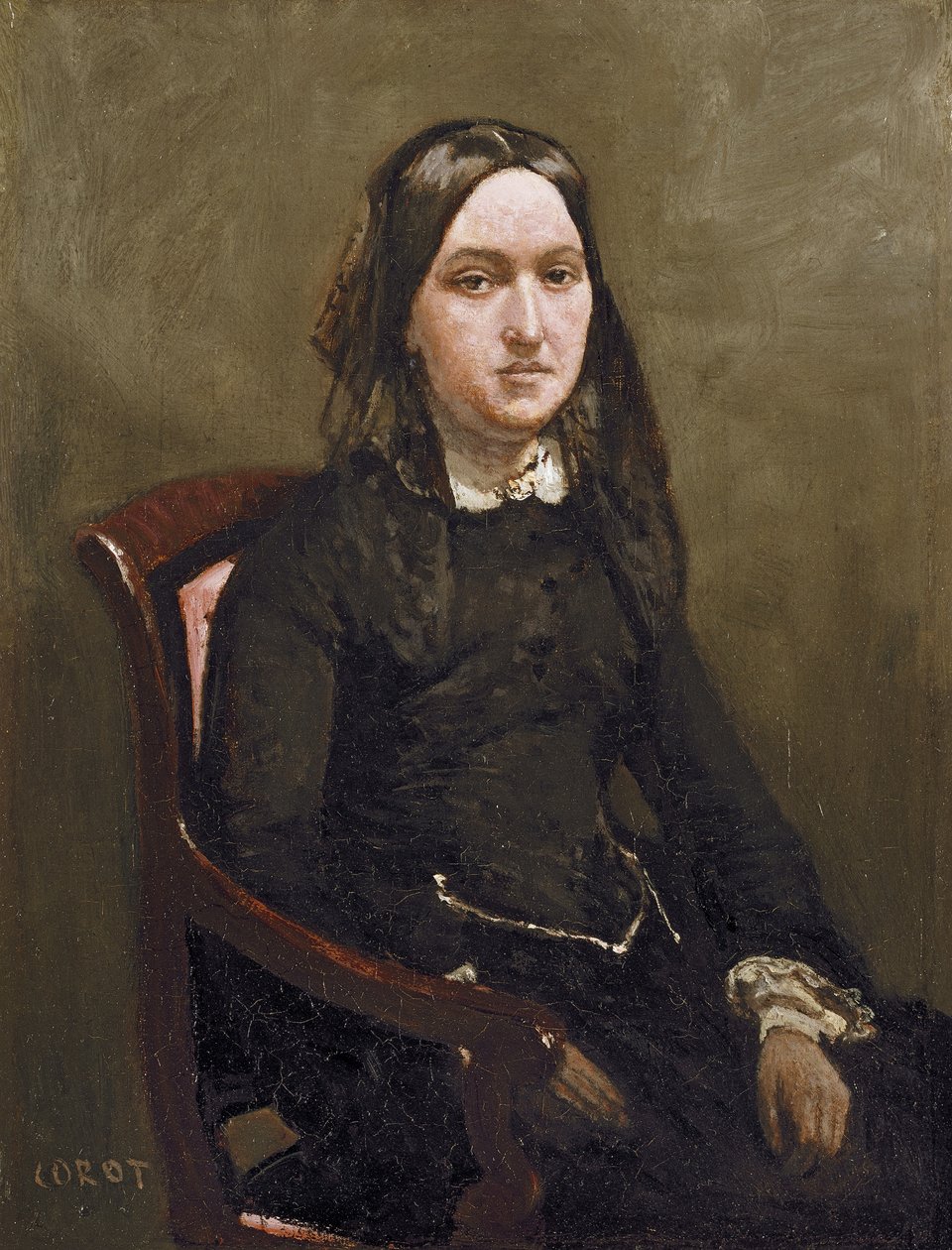 Mme Bison da Jean Baptiste Camille Corot