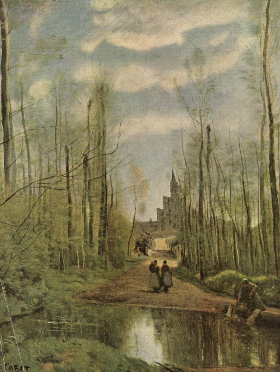 La chiesa di Marissel da Jean Baptiste Camille Corot