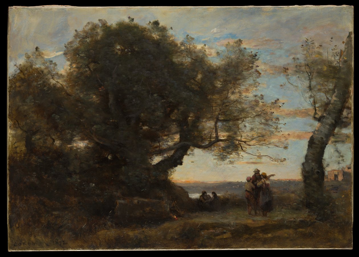 Gli zingari da Jean Baptiste Camille Corot