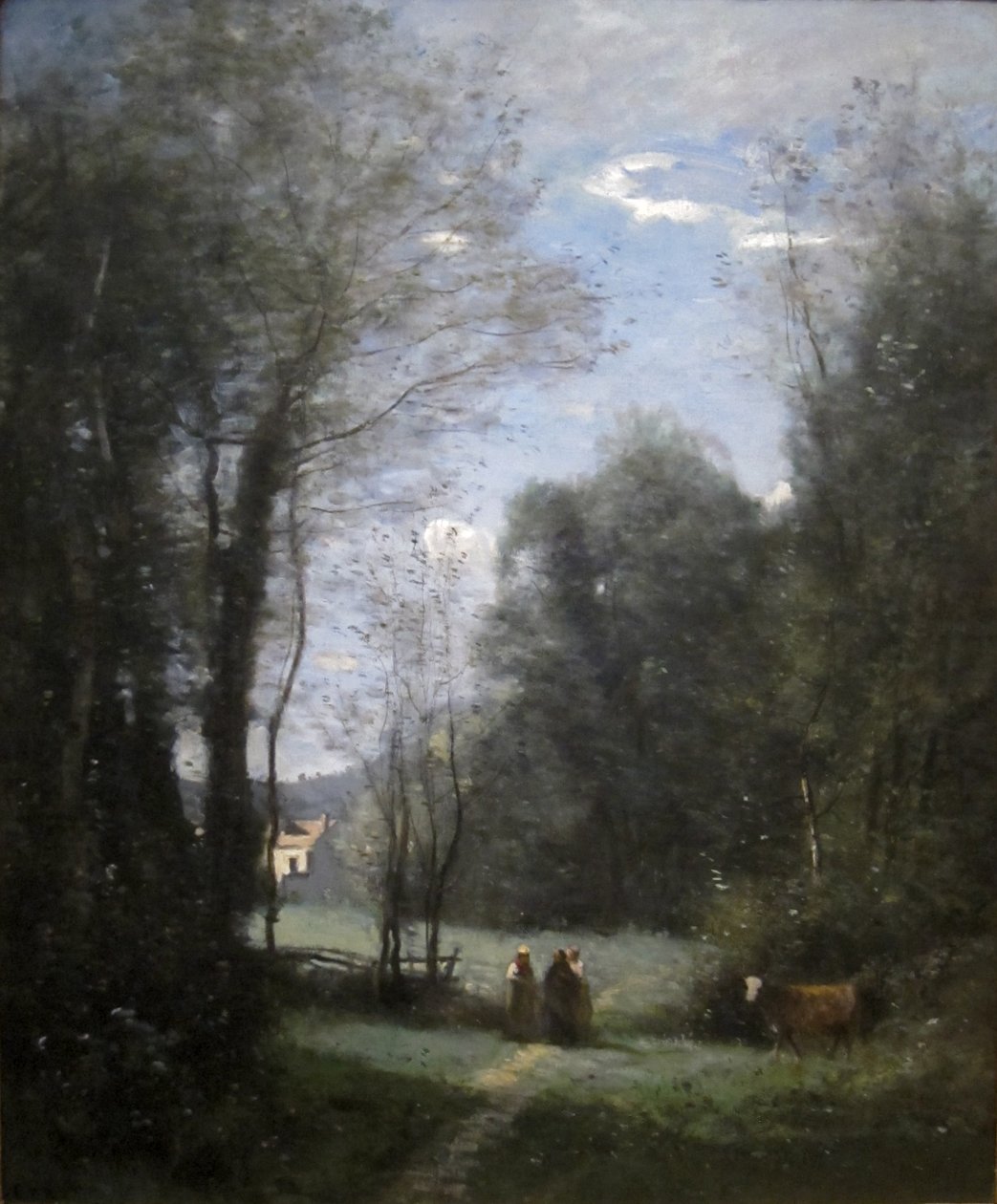 La Maison Blanche di Sèvres da Jean Baptiste Camille Corot