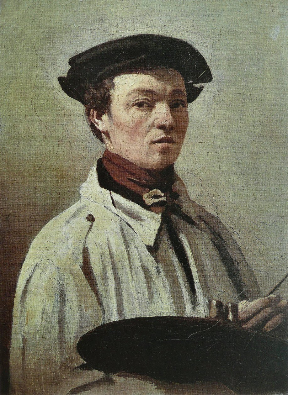 Autoritratto da Jean Baptiste Camille Corot