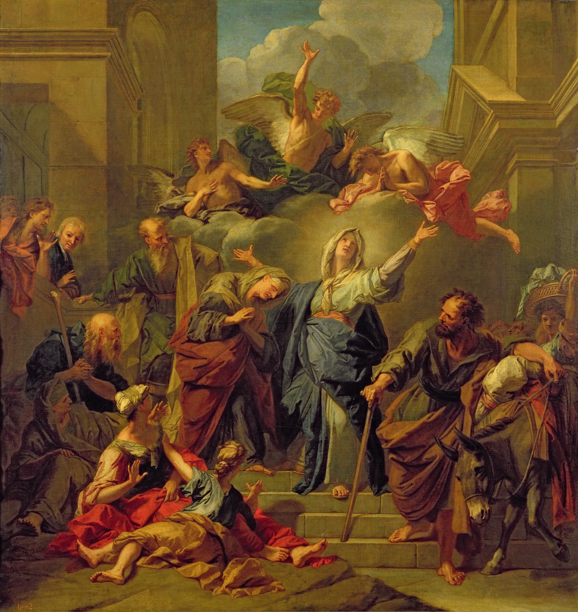 Madonna del Magnificat da Jean-Baptiste Jouvenet