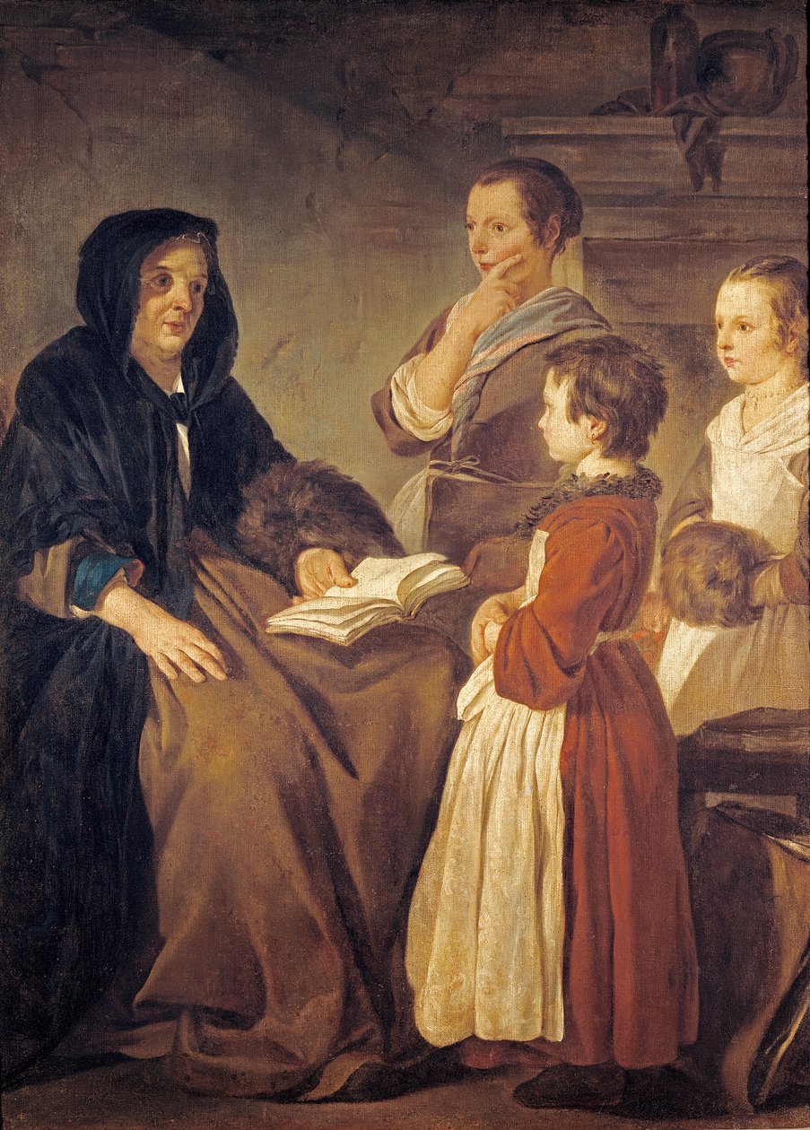 La Maestra da Jean Baptiste Marie Pierre