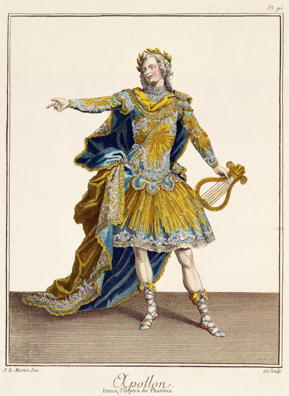 Costume per Apollo nell