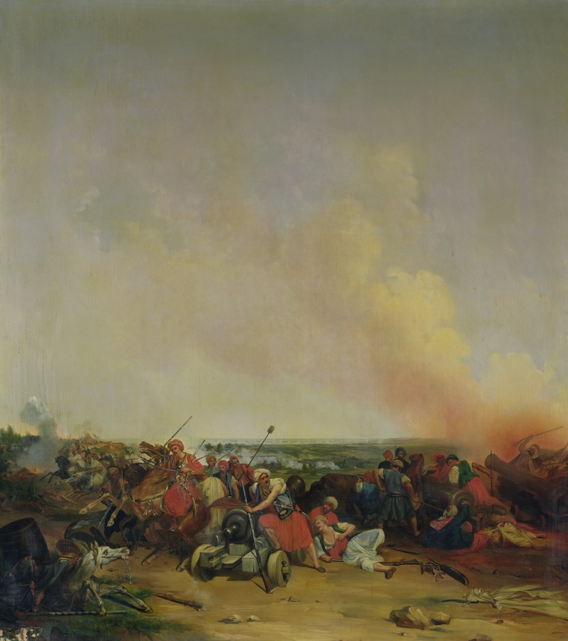 Battaglia di Sidi-Ferruch, 14 giugno 1830 da Jean Baptiste Prudent Carbillet