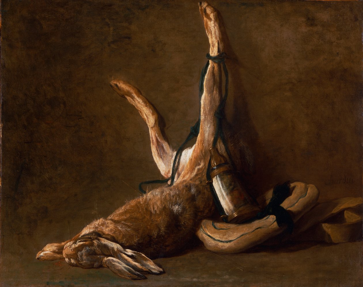 Natura morta con lepre da Jean Baptiste Simeon Chardin