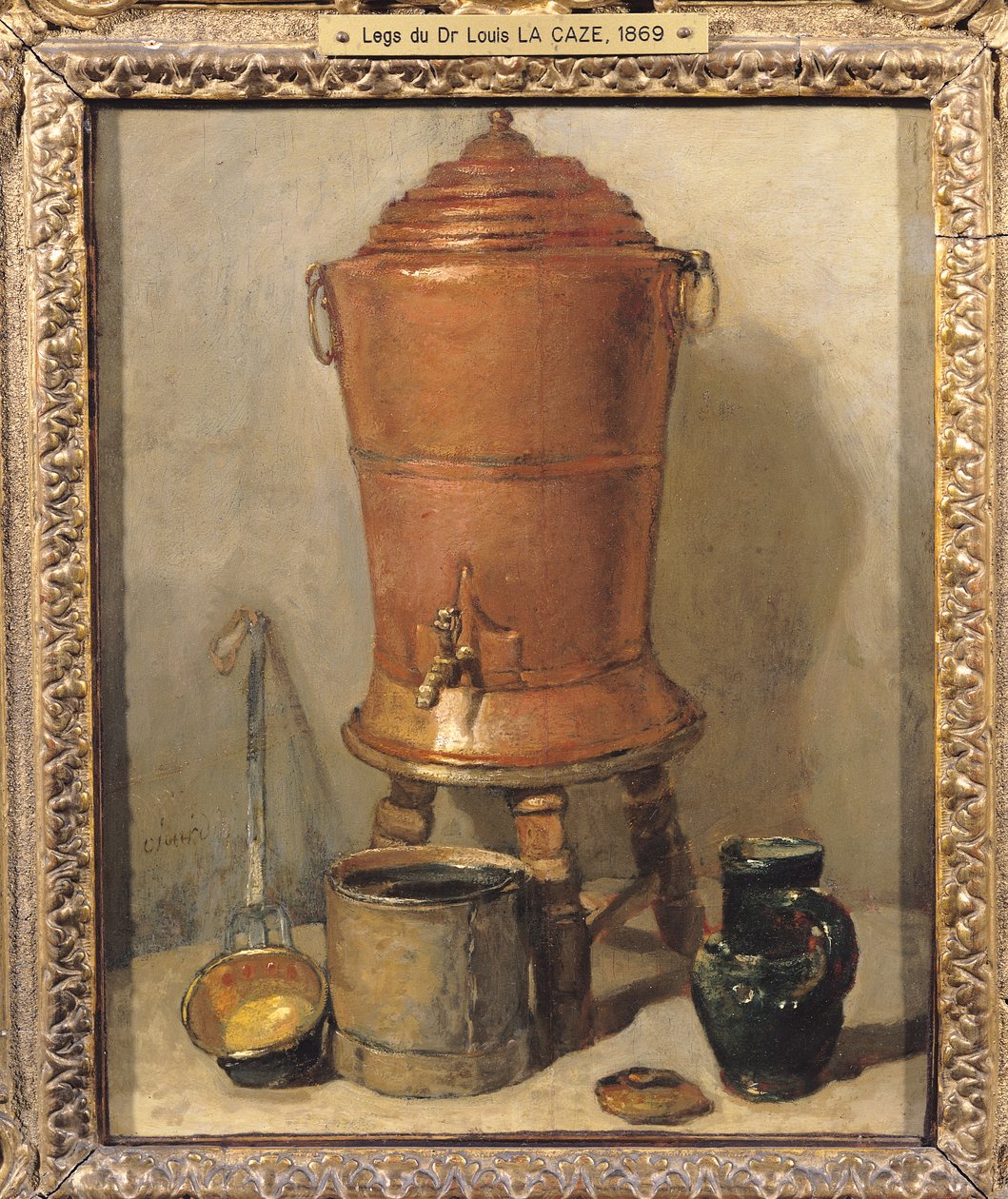 La fontana di rame, c.1733-34 da Jean Baptiste Simeon Chardin