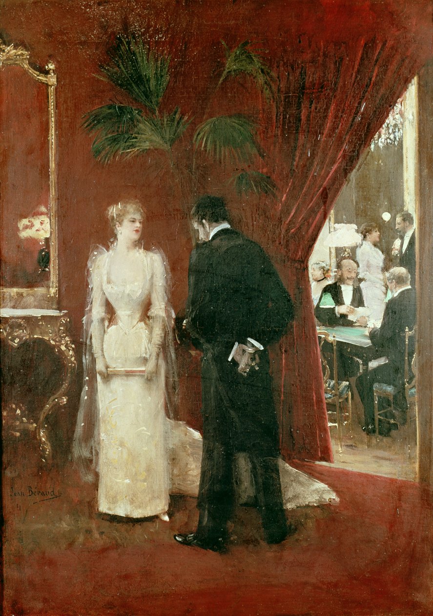La conversazione privata, 1904 da Jean Beraud