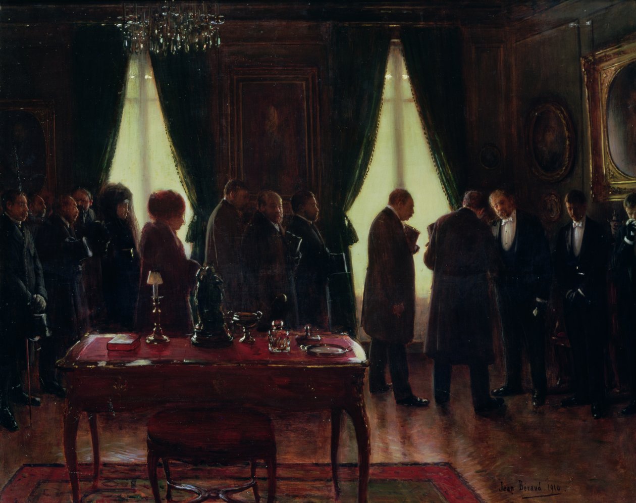 Il vedovo, 1910 da Jean Beraud