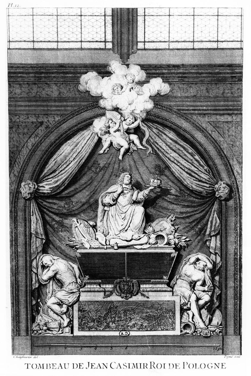 Effigie tombale del cuore di Re Giovanni II Casimiro Vasa all