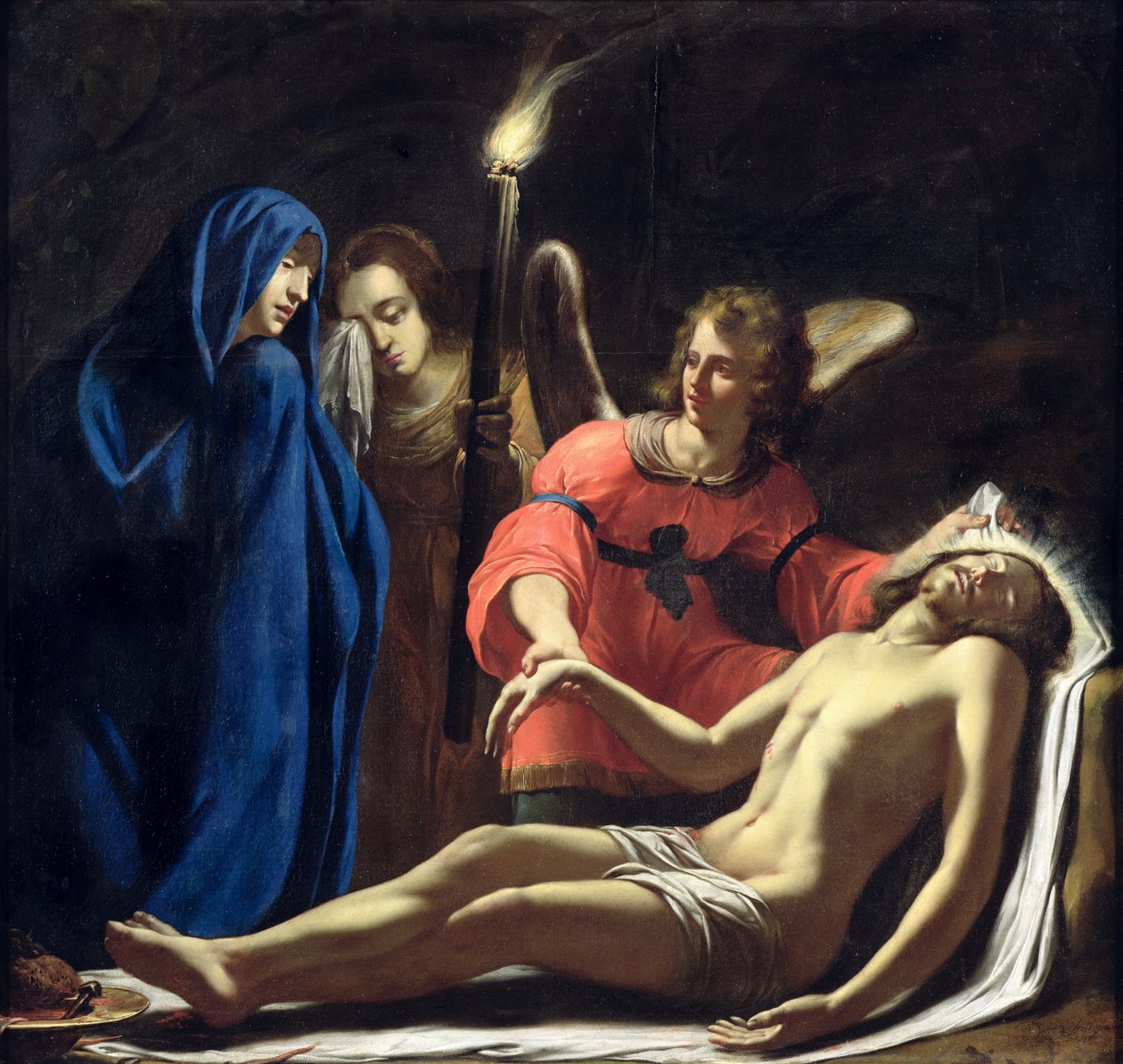 Il compianto di Cristo, 1636 da Jean Daret