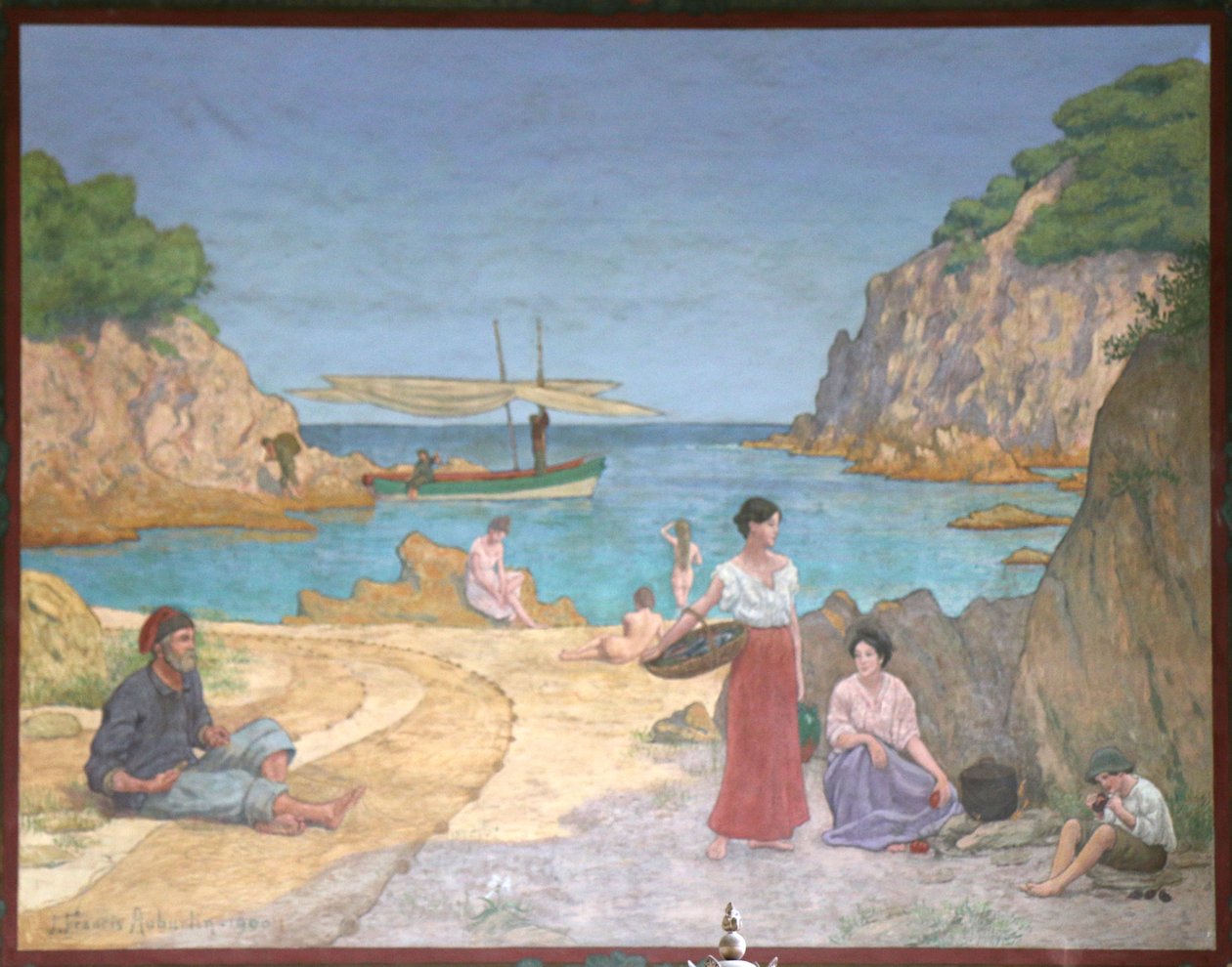 La calanca da Jean Francis Auburtin