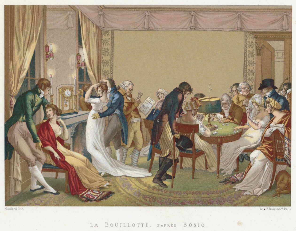 La Bouillotte, 1798 da Jean Francois Bosio