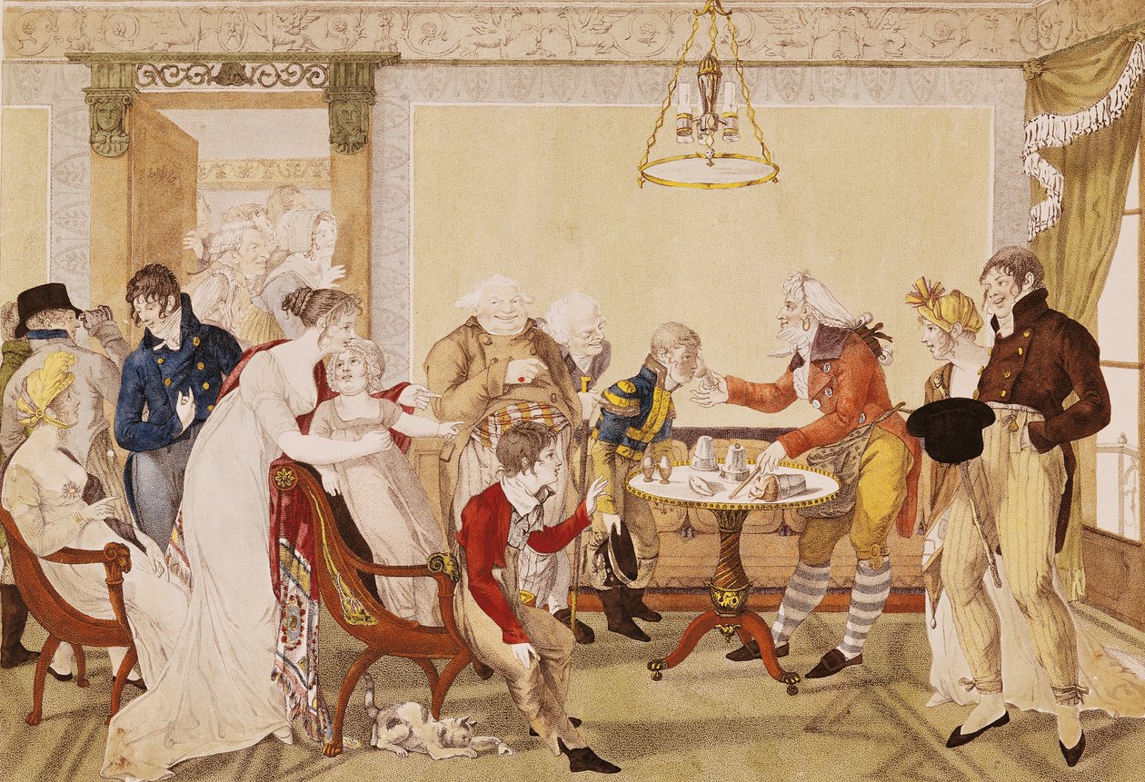 Il mago, inciso da Louis Charles Ruotte, c.1807 da Jean Francois Bosio