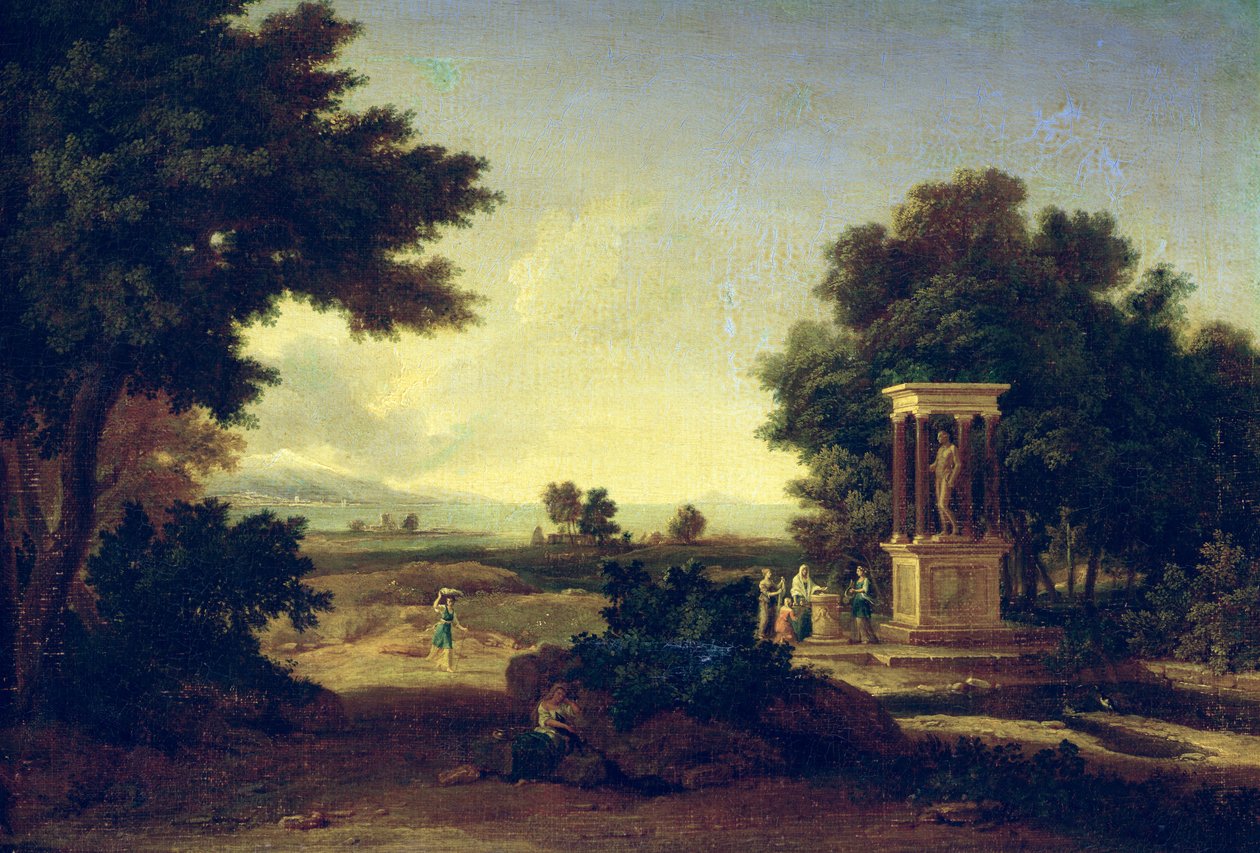 Paesaggio idilliaco da Jean Francois I Millet