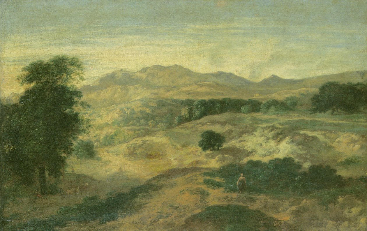 Paesaggio da Jean Francois I Millet