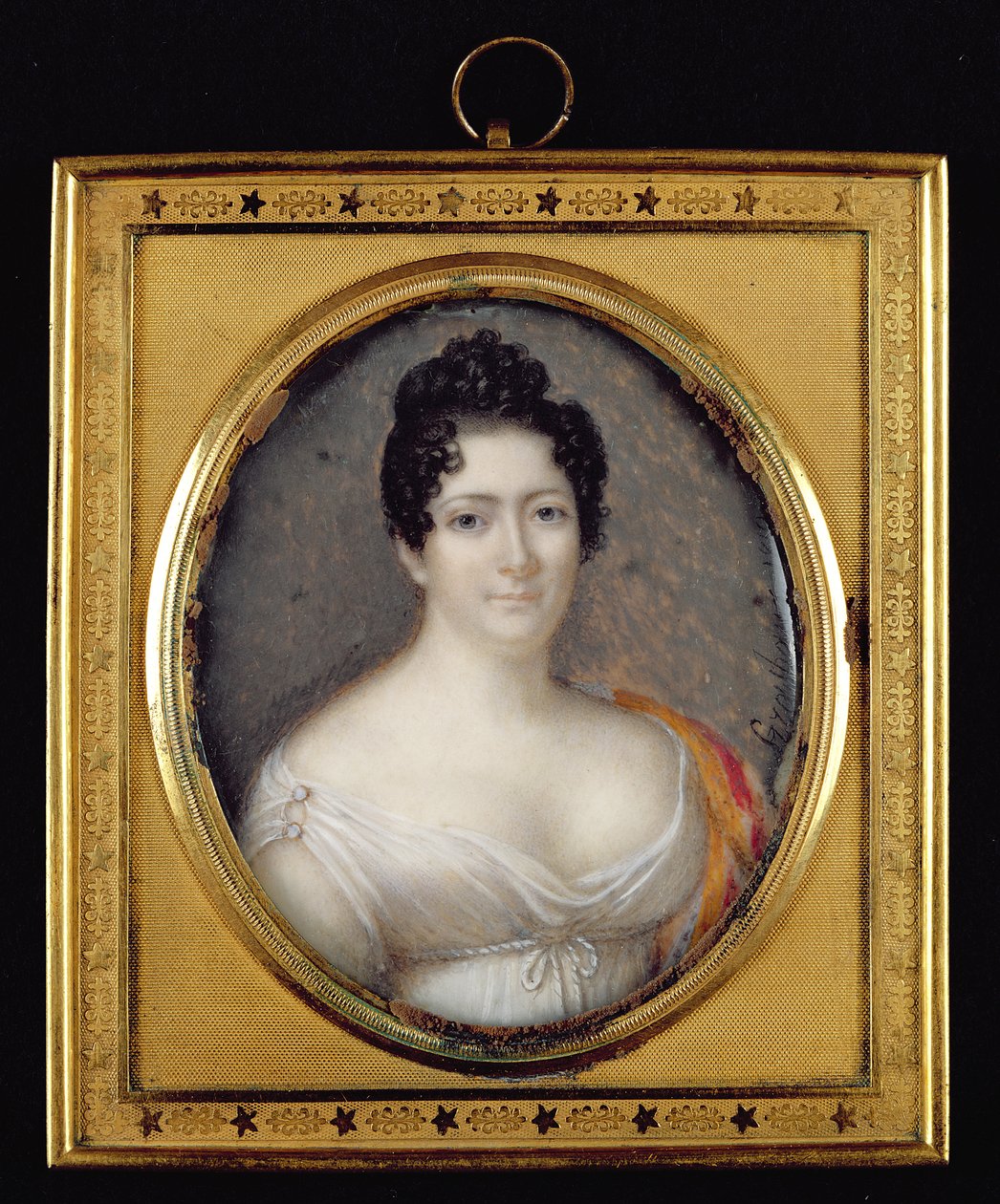 Mademoiselle Mars (1779-1847) 1819 da Jean Francois Strasbeaux