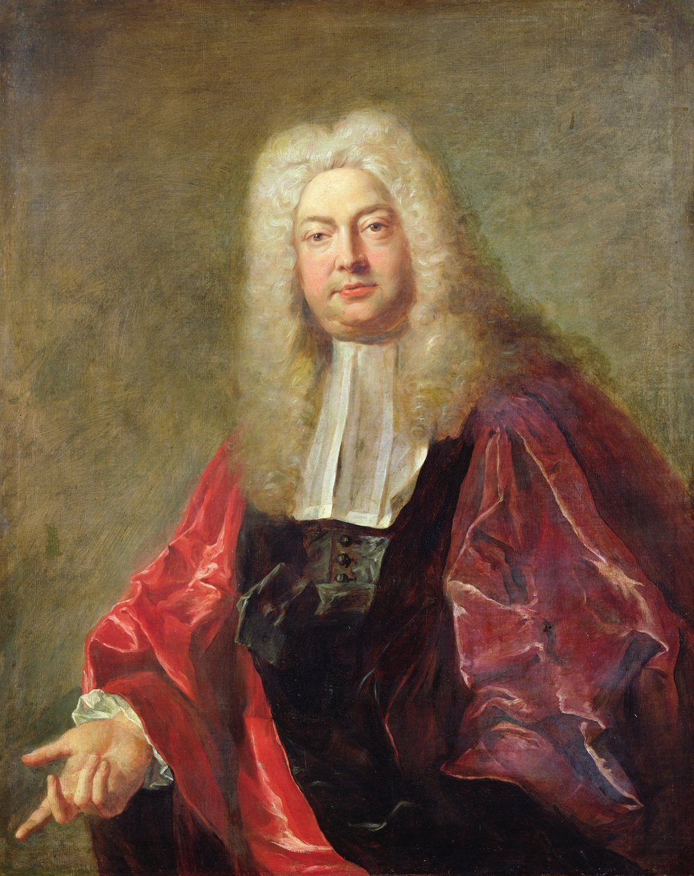 Jean Francois Bouquet, Magistrato di Parigi, 1724 da Jean François de Troy