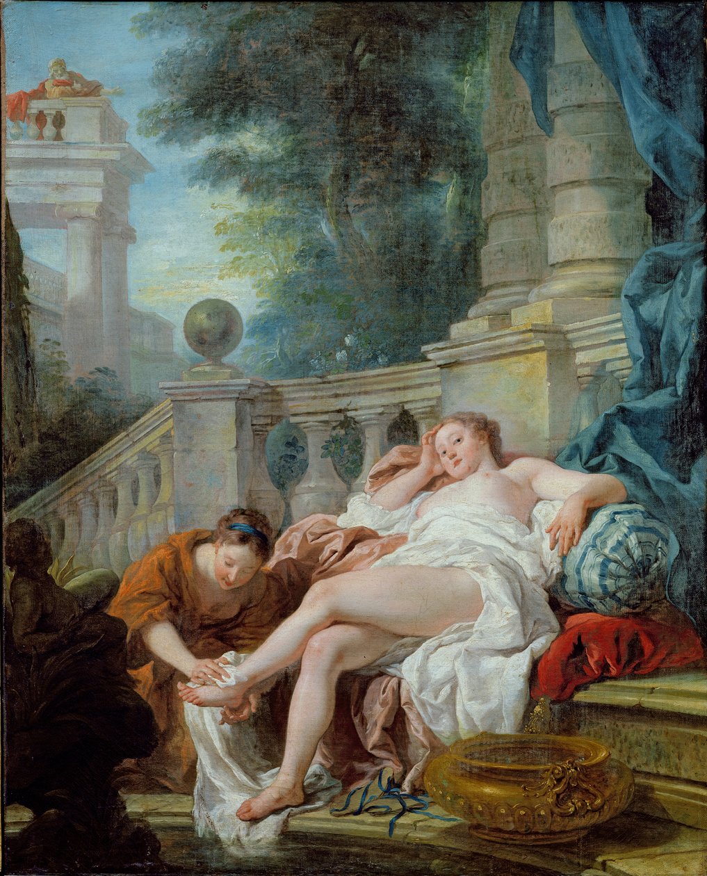 Il bagno di Betsabea da Jean François de Troy