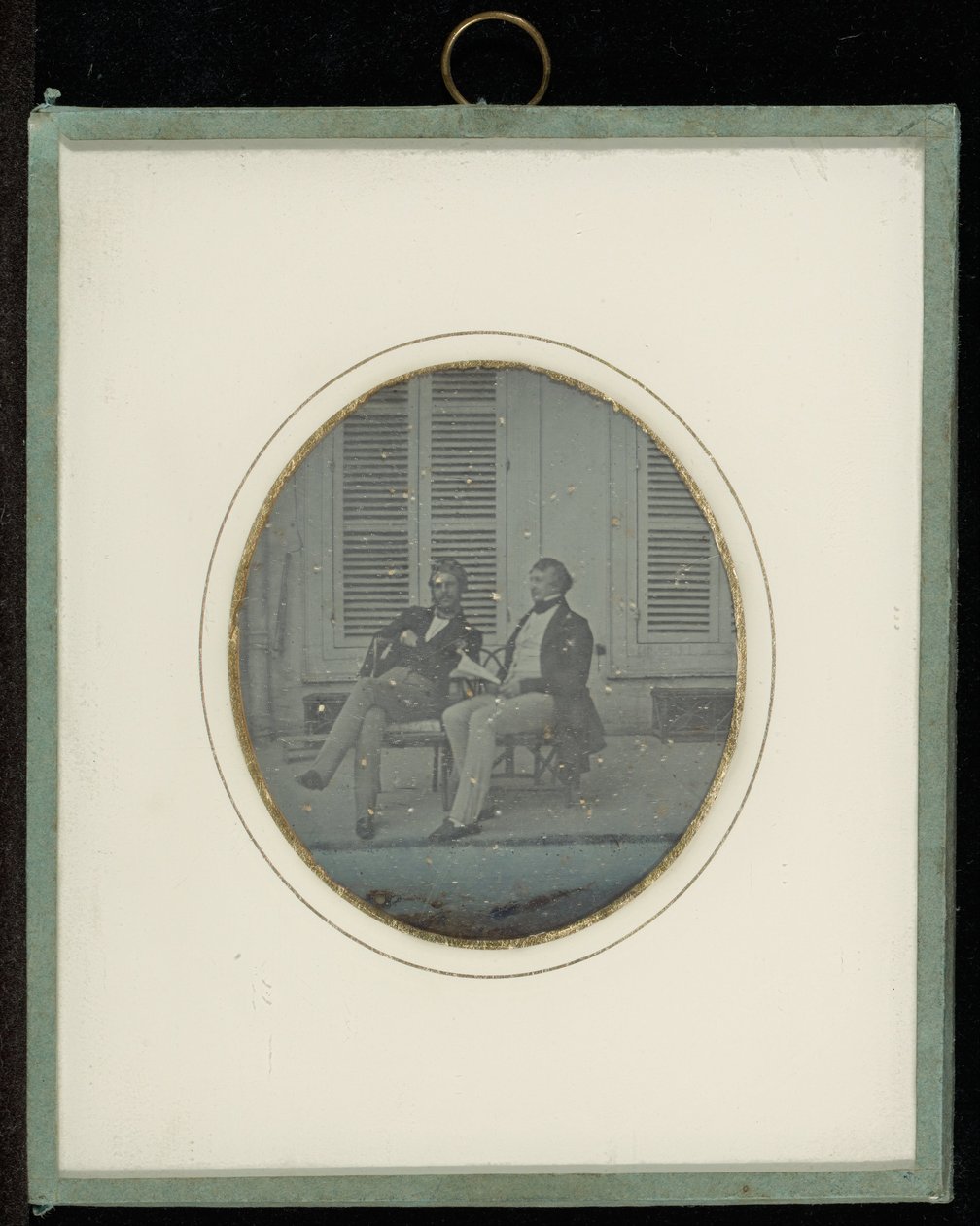 (Ritratto di Jean-Gabriel Eynard e un uomo non identificato) da Jean Gabriel Eynard