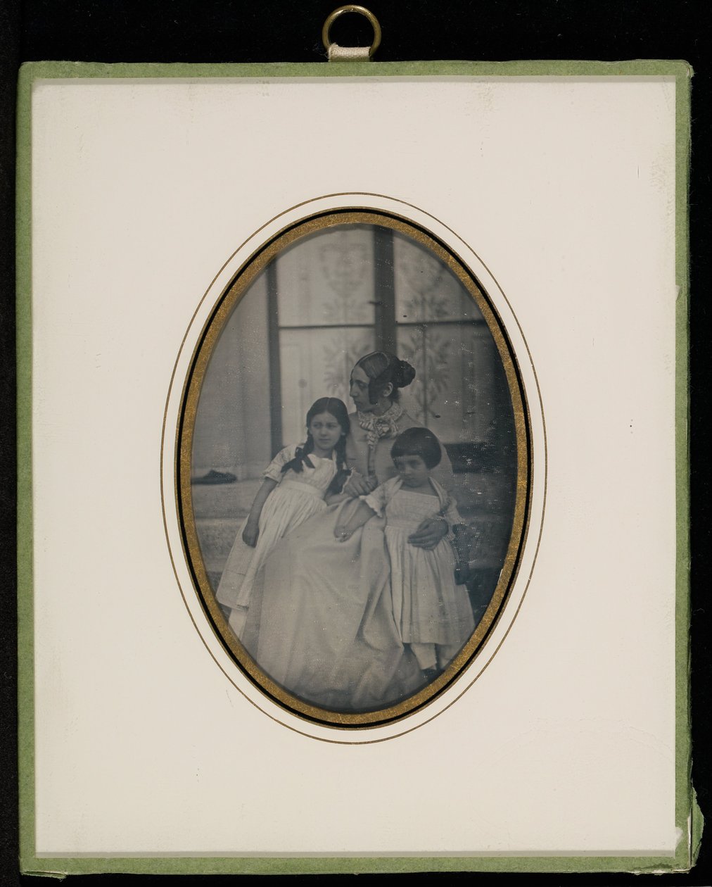 (Ritratto di Sophie Eynard-Eynard e due delle sue figlie) da Jean Gabriel Eynard
