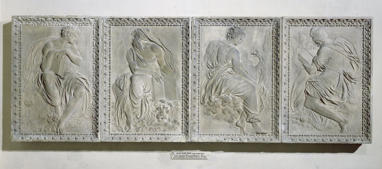 I quattro evangelisti, dal jubé di Saint-Germain l