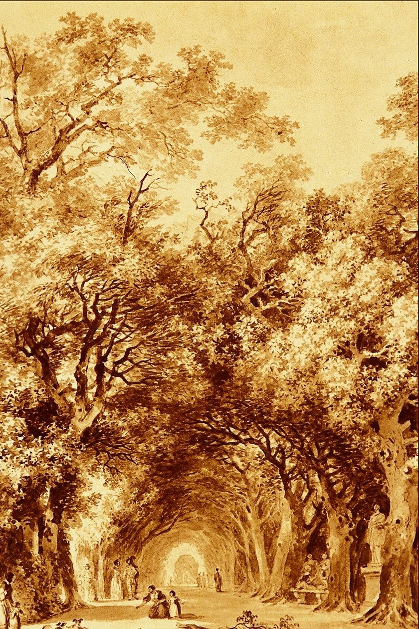 La passeggiata ombrosa da Jean Honore Fragonard
