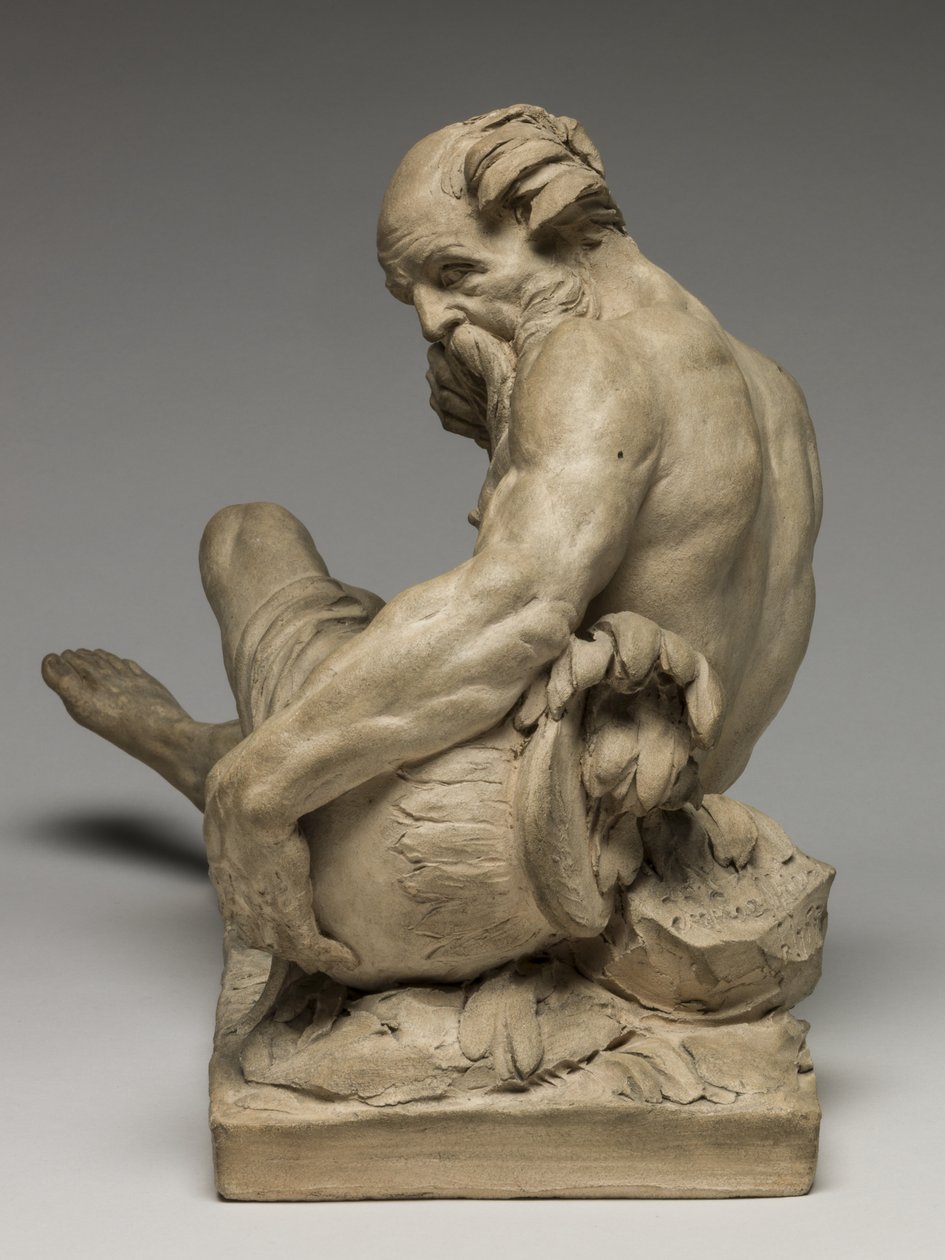 Dio del fiume, 1755 da Jean Jacques Caffieri
