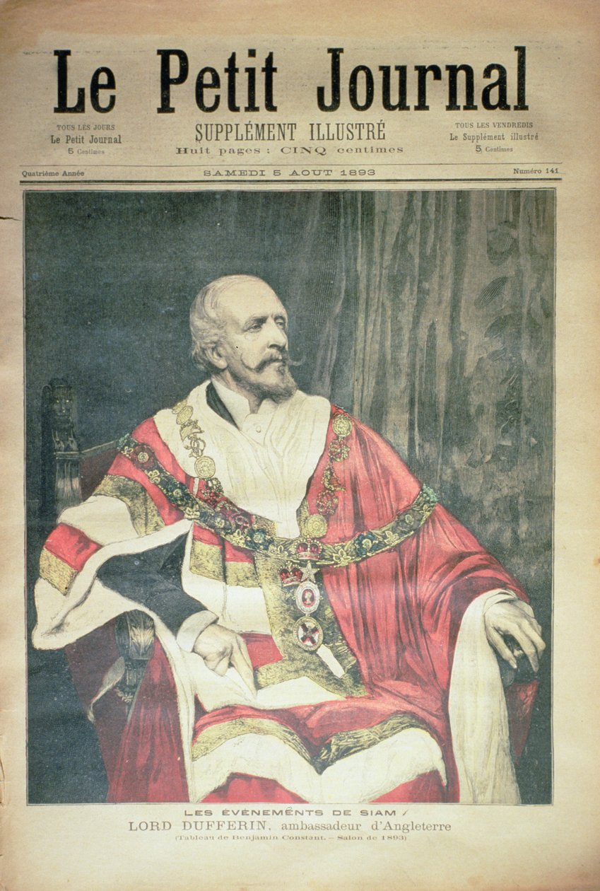 Eventi in Siam: Lord Dufferin, l