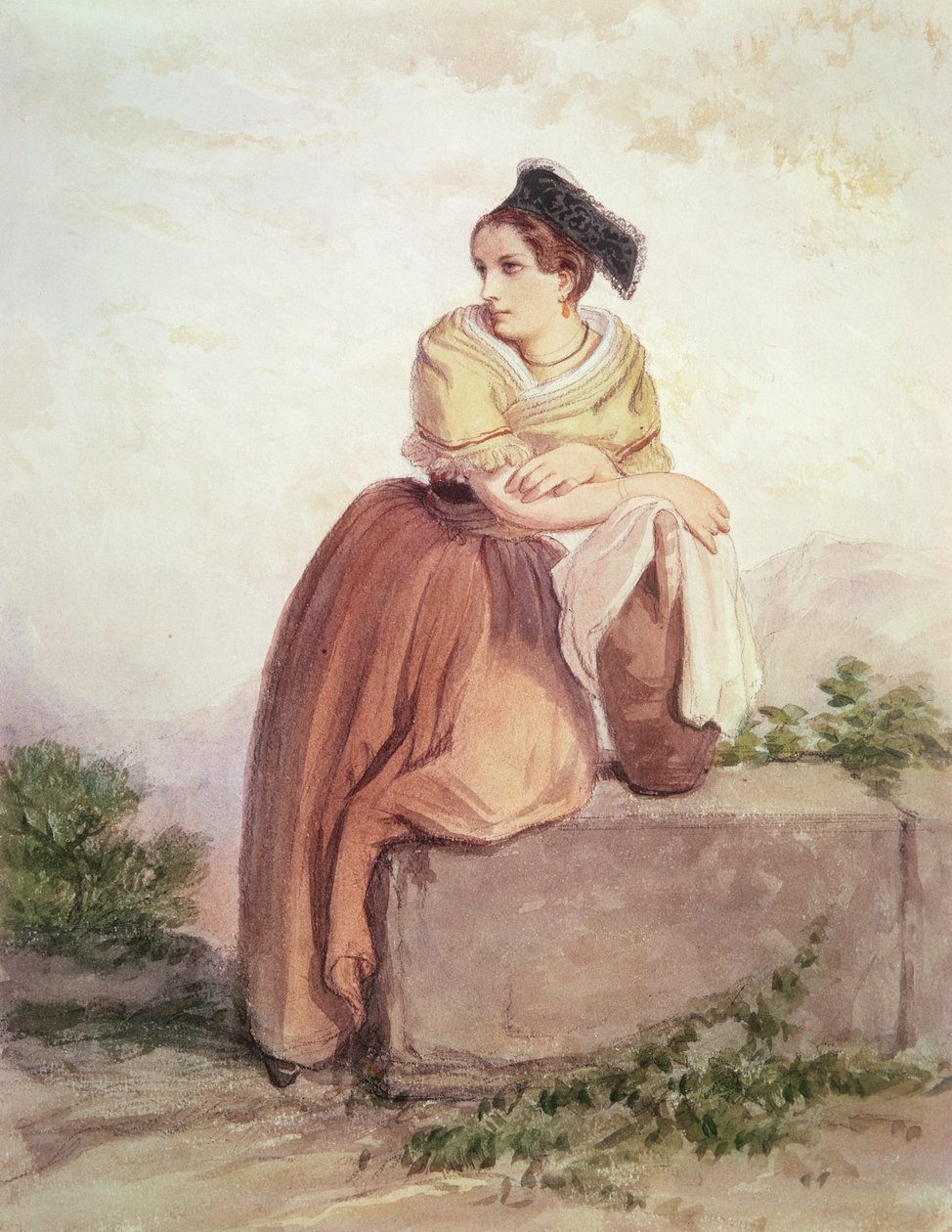 Arlesiana dal tempo di Daudet e Bizet da Jean Joseph Bonaventure Laurens
