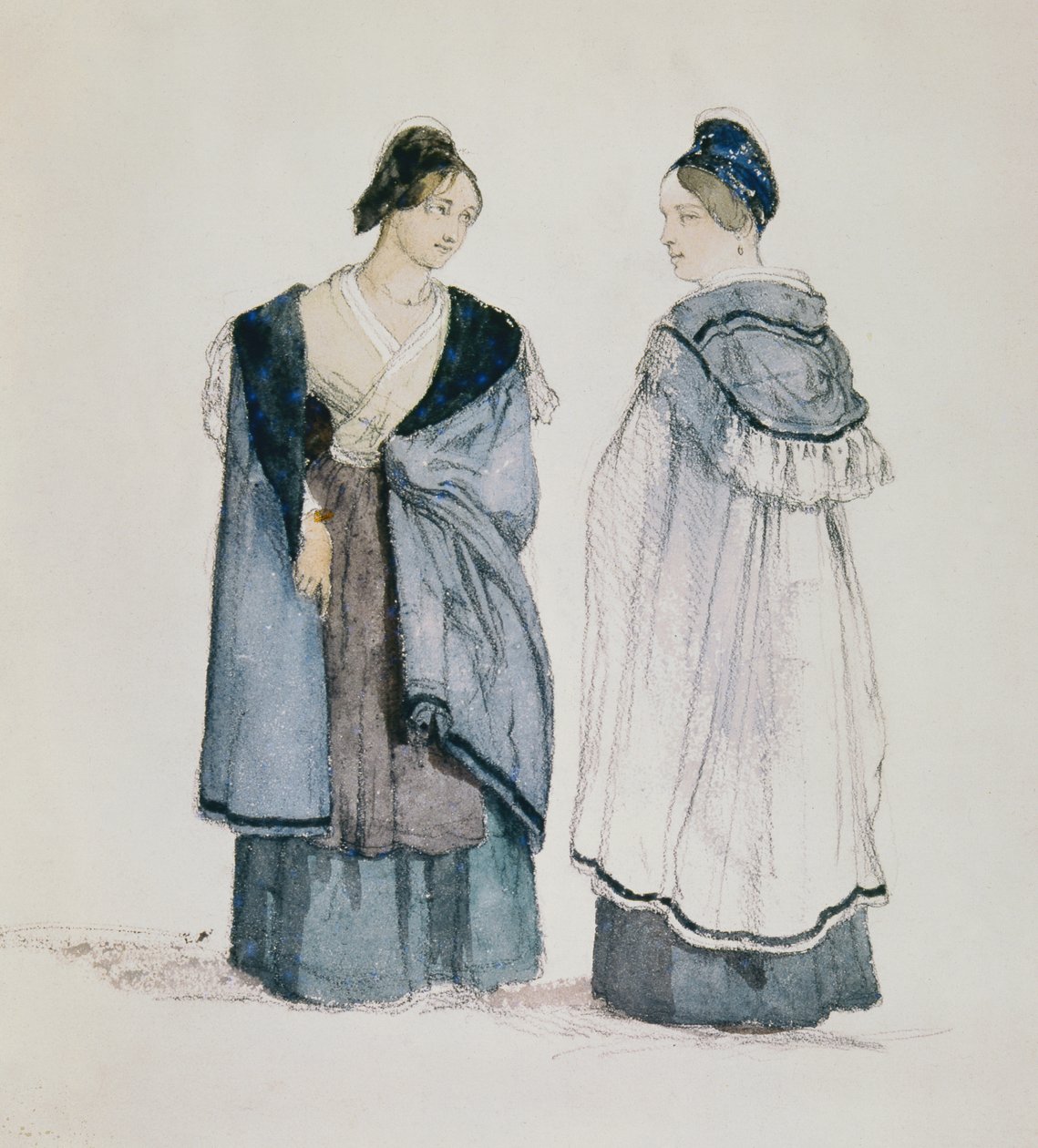 Abitanti di Arles ai tempi di Daudet e Bizet da Jean Joseph Bonaventure Laurens
