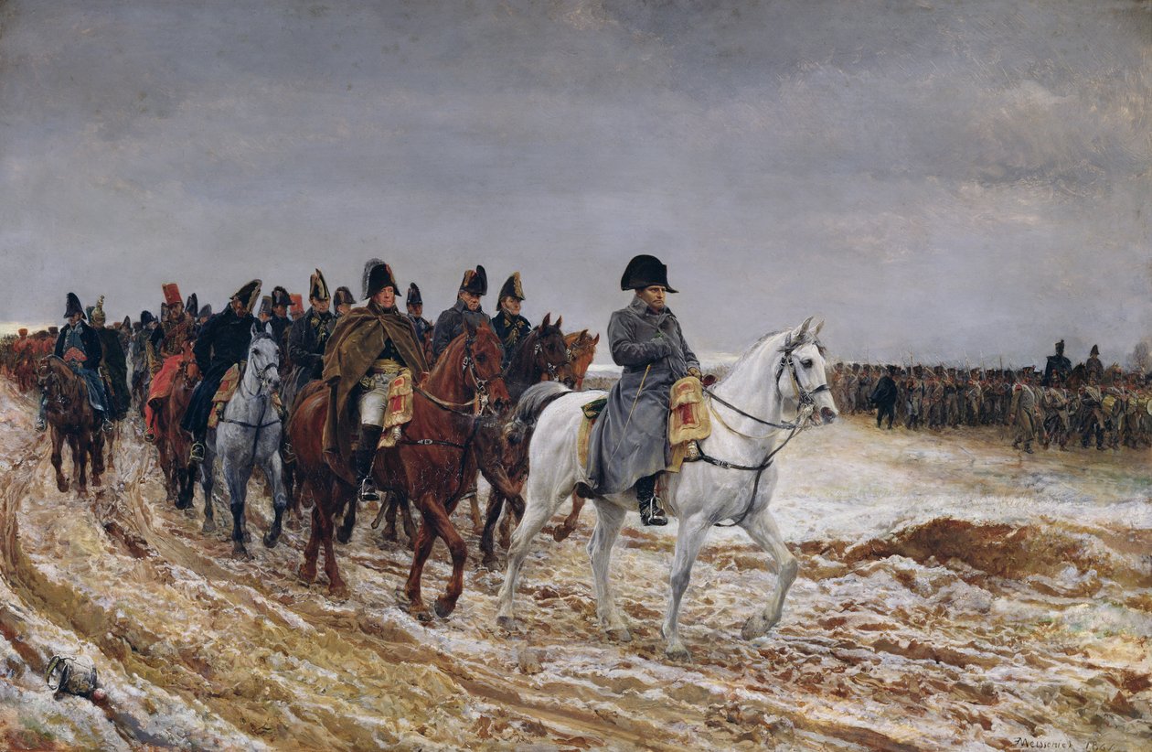 Napoleone in Campagna nel 1814 da Jean Louis Ernest Meissonier