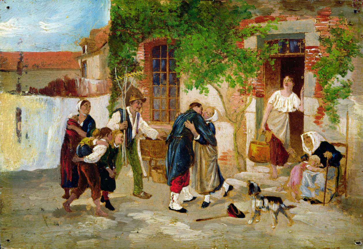 Il ritorno del soldato, 1873 da Jean Louis Ernest Meissonier