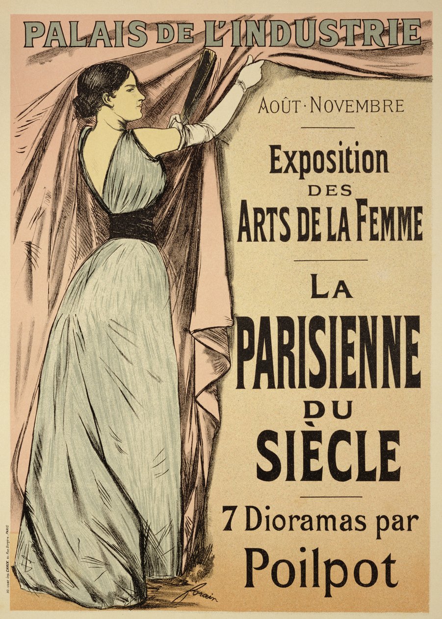 Riproduzione di un poster pubblicitario 