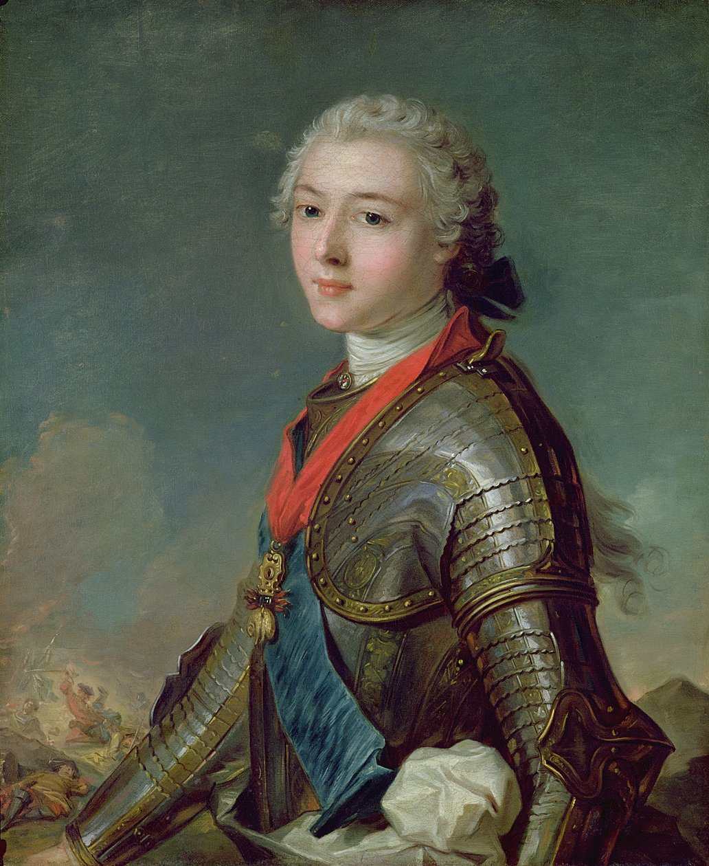 Louis Jean Marie de Bourbon, Duca di Penthievre, 1743 da Jean Marc Nattier