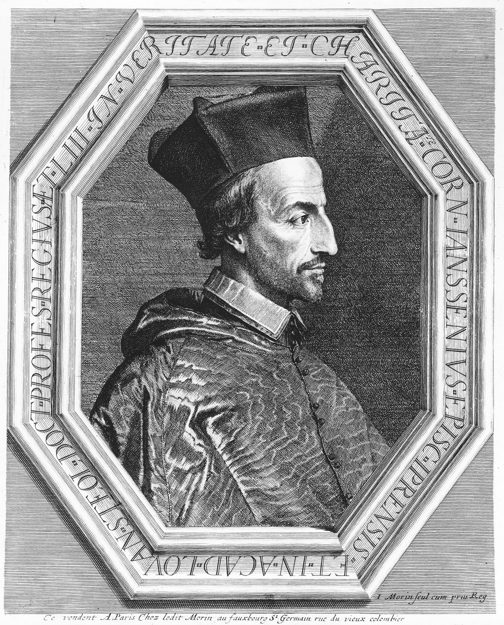 Cornelius Jansen, Vescovo di Ypres da Jean Morin