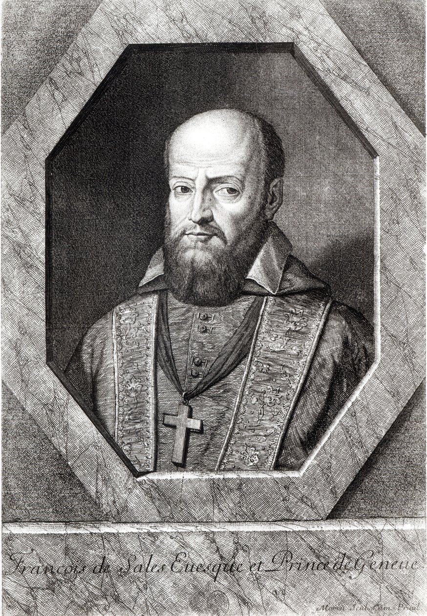 Ritratto di François de Sales (1567-1622) da Jean Morin
